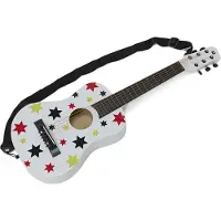 Eurekakids Wooden Star 75 Cm Gitarre