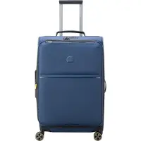 Delsey Turenne Soft 66 Cm Expandable 78l Koffer Auf Rollen Blau L Blau L