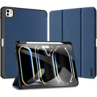 DUX Domo Klapphülle für das Apple iPad Pro 11 (2025) M5 / (2024) M4 - Dunkelblau