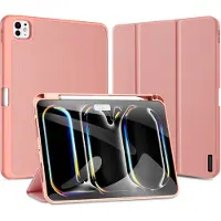 DUX Domo Klapphülle für das Apple iPad Pro 11 (2025) M5 / (2024) M4 - Rosa