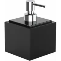 DECOR WALTHER Seifenspender Brownie SSP 430 ml Schwarz Chrome