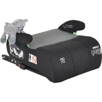Moni Monza Grau 125-150 cm i-Size Isofix Booster