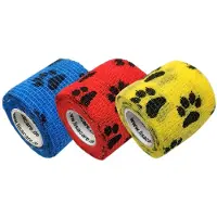 LisaCare Pfotenpflaster 5cmx4,5m - Tierbandagen 3 St Bandage(s)