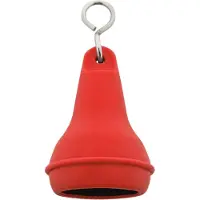 Combicraft Hotelschlüsselanhänger Mayfair mit offenem Boden 41x70mm Rot - 5 Stück