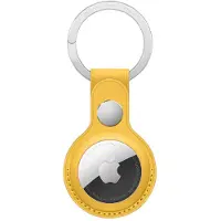 Apple Leather Key Ring für AirTag - Meyer Lemon