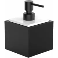 DECOR WALTHER Seifenspender Brownie SSP 430 ml Weiß Schwarz