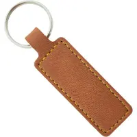 Combicraft Kunstleder Schlüsselanhänger Rechteckig 23x95mm - 10 Stück