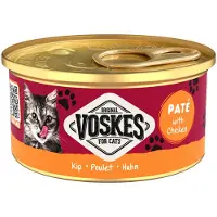 Voskes Paté mit Huhn Nassfutter Katze
