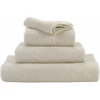 Abyss & Habidecor Gesichtshandtuch Twill Ecru (30 x 30 cm)