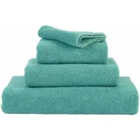 Abyss & Habidecor Gesichtshandtuch Twill Lagoon (30 x 30 cm)