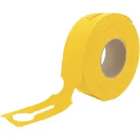Combicraft Große Schlaufenetiketten 273x59mm - Gelb - 500 Stück pro Rolle