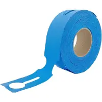 Combicraft Große Schlaufenetiketten 273x59mm - Blau - 500 Stück pro Rolle
