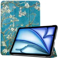 IMoshion Design Trifold Klaphülle für das Apple iPad Air 13 Zoll (2026) M4 / (2025) M3 / (2024) M2 - Green Plant