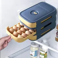 Famanu Eierbox für Küche - Platzsparend, für 18-20 Eier