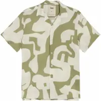 OAS Hemd Herren Salbei Puzzlotec Viskose-XS