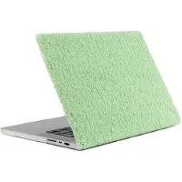 IMoshion Teddy Hard Cover für das Apple MacBook Pro 14 Zoll (2021 / 2023 M3 chip / 2024 M4 chip / 2025 M5 chip) - Matcha Green