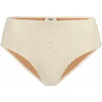 OAS Bikini Hose Damen Ecru Scribble Riva-Größe XL