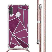 IMoshion Huawei P30 Lite Hülle - Kunststoff - - Backcover/Hülle mit Band/Soft Case - Bunt