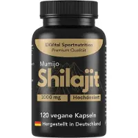 EXVital Mumijo Shilajit Kapseln, 1000mg hochdosiert 74 g Kapseln