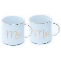 Intirilife Kaffeetasse Mrs und Mrs