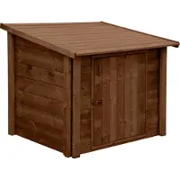 Interline Sumatra Sandfilter/Pumpen Haus, Filtergehäuse, Braun, Holz, Überirdischer Pool, 70 kg, 127 mm