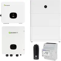 Growatt MOD 7KTL3-XH2 7kW Hybrid Wechselrichter mit 10kWh Solarspeicher-Set und Backup Box