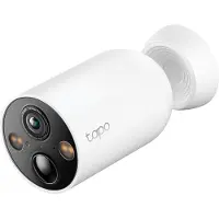 TP-LINK Tapo C425, IP-Sicherheitskamera, Draußen, Kabellos, Decke/Wand, Weiß, Patrone (Form)