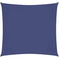 vidaXL Sonnensegel Oxford-Gewebe Quadratisch 6x6 m Blau