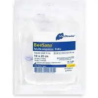 Meditrade BeeSana Mullkompresse 1 St Kombipackung