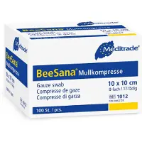 Beese Medical Mullkompressen unsteril 16- lagig 10 x cm 100 St Kompresse