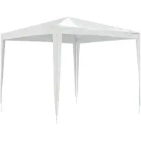vidaXL Partyzelt 2,5 x 2,5 m Weiß