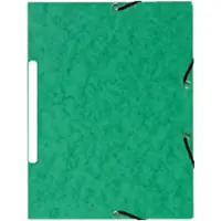 Exacompta Sammelmappe 55473E DIN A4 Grün Karton 24 x 32 cm 50 Stück