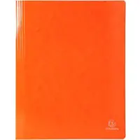 Exacompta Iderama Schnellhefter DIN A4 Orange Beschichteter Karton 355 g/m2 25 Stück