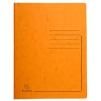 Exacompta 240224E 25x Spiralhefter aus Colorspan 355g/m2 - A4 - Orange