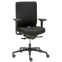 Dauphin Drehstuhl AJ 4845 NPR Kunststoff Schwarz