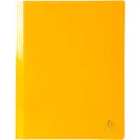 Exacompta 380804B 25x Schnellhefter Iderama aus Colorspan-Karton, kaschiert, 355g/m2, für DIN A4 - Gelb