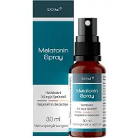 EXVital Melatonin Schlafspray mit Lavendel- Extrakt und Vitamin B6, Sprühflasche 30 ml Flüssigkeit zum Einnehmen