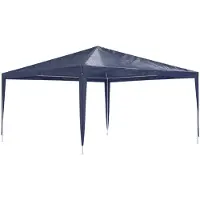 vidaXL Partyzelt 4x4 m Blau