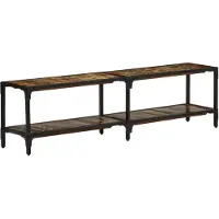 vidaXL TV-Schrank 150x30x41 cm Altholz Massiv