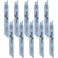 Vasalat Bosch Säbelsägeblatt S 922 BF for Metal 10 Stück Säbelsägeblätter metall S922BF