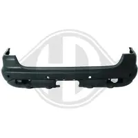 Diederichs Stoßfänger 1690156 hinten für MERCEDES-BENZ