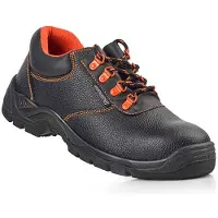 Blackleather Sicherheitsschuhe aus schwarzem Leder S3 SRC Größe 41