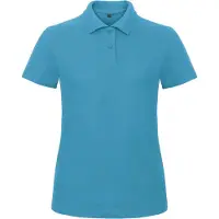 B&C PWI11 | Damen Polo ID.001 /Femininer Schnitt - Farbe: Atoll - Größe: S