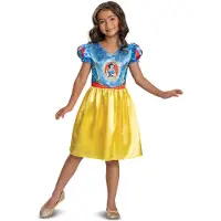 Disguise Disney Princess White Basic Plus Mädchenkostüm