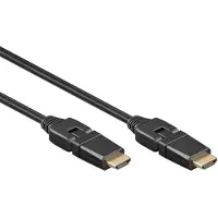 Goobay High-Speed-HDMI-360°-Kabel mit Ethernet