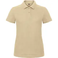 B&C PWI11 | Damen Polo ID.001 /Femininer Schnitt - Farbe: Sand - Größe: S