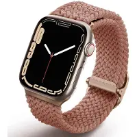 Uniq Aspen Geflochtenes Armband für Apple Watch | 44/45/46/49 mm - Grapefruit Pink