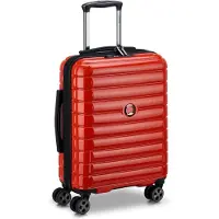 Delsey Shadow 5.0 55 Cm Slim 43l Koffer Auf Rollen Rot S Rot S