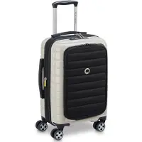 Delsey PARIS mit Laptopfach Shadow 5.0 Expandable 4DR Business Cabin Trolley 55 Ivoire creme