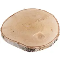Rayher Hobby Materialen Birkenscheibe, 25-28cm ø